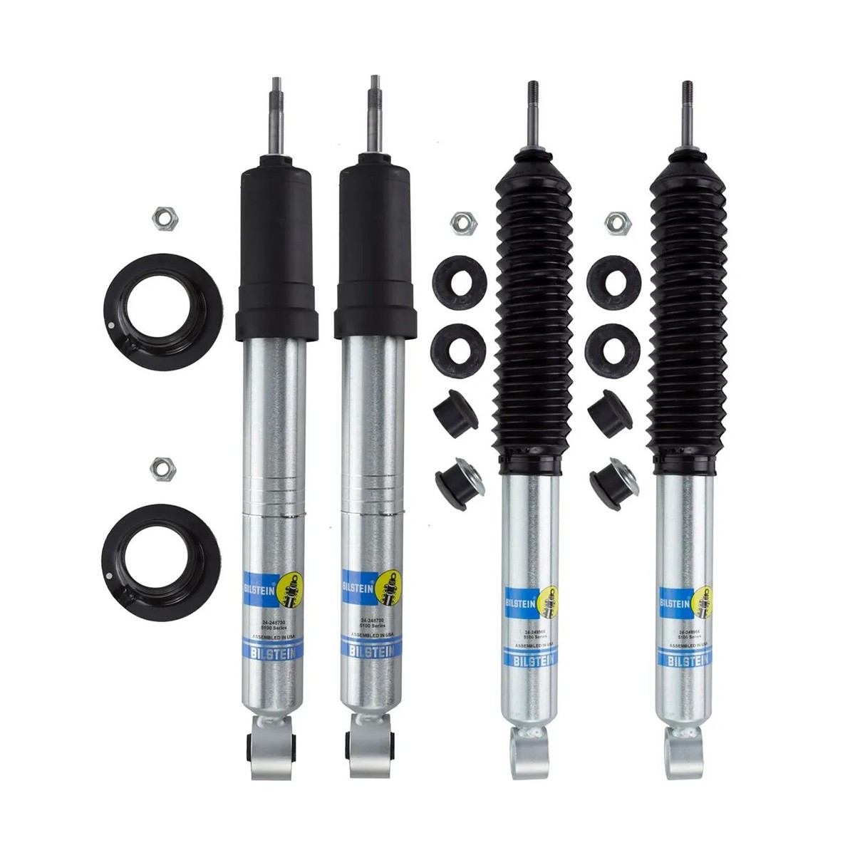 Shock Absorbers for Raise (9 -12.5 cm) For Jeep Wrangler III (JK) Short Arm Bilstein B8 5100 (2006-2017) Image 1