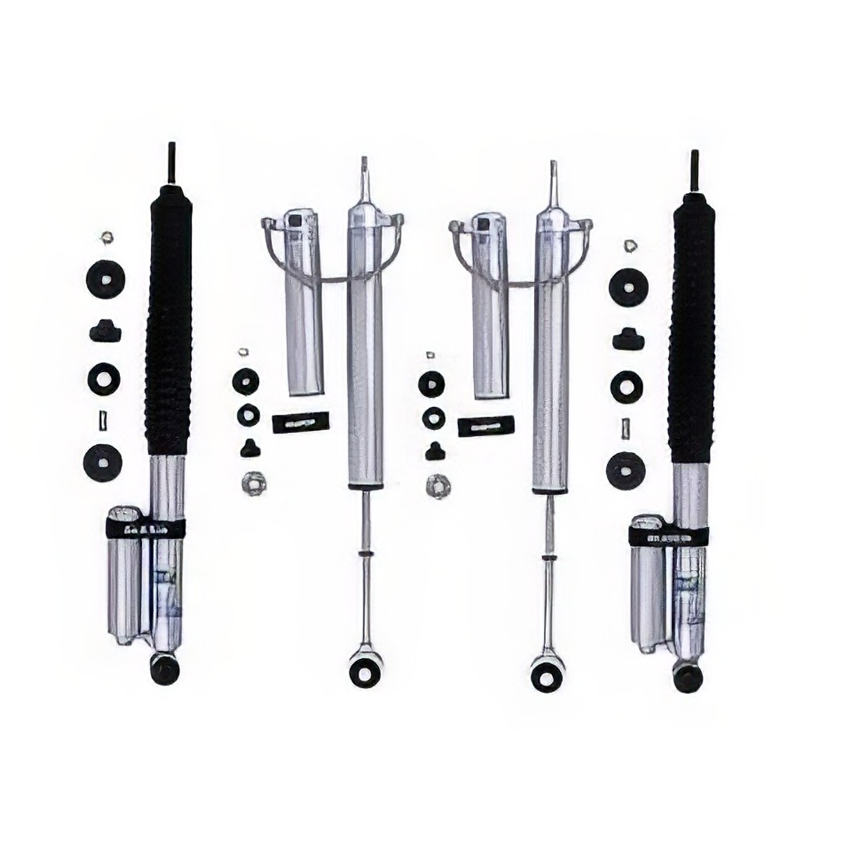 Shock Absorbers for Raise (3,5-7,5cm) για Jeep Wrangler III (JK) Bilstein B8 5160 (2006-2017)  Image 1