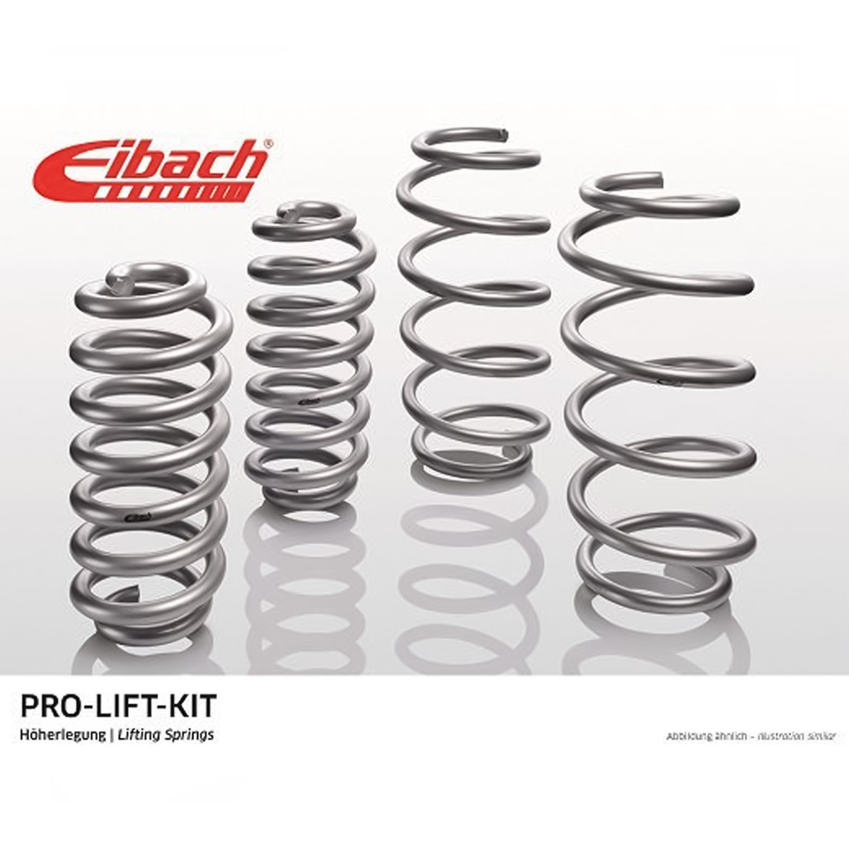 Four Front Lifting Springs (30mm) and Rear (30mm) for BMW X4 (F26) Eibach Pro-Lift (2014-2018) Image 1